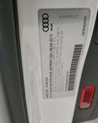 Audi A4 cena 49900 przebieg: 70000, rok produkcji 2019 z Lubawa małe 56